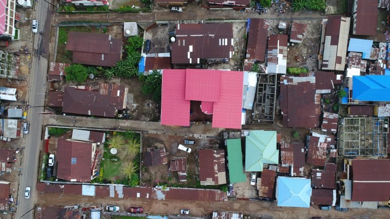 Top View Drone shot