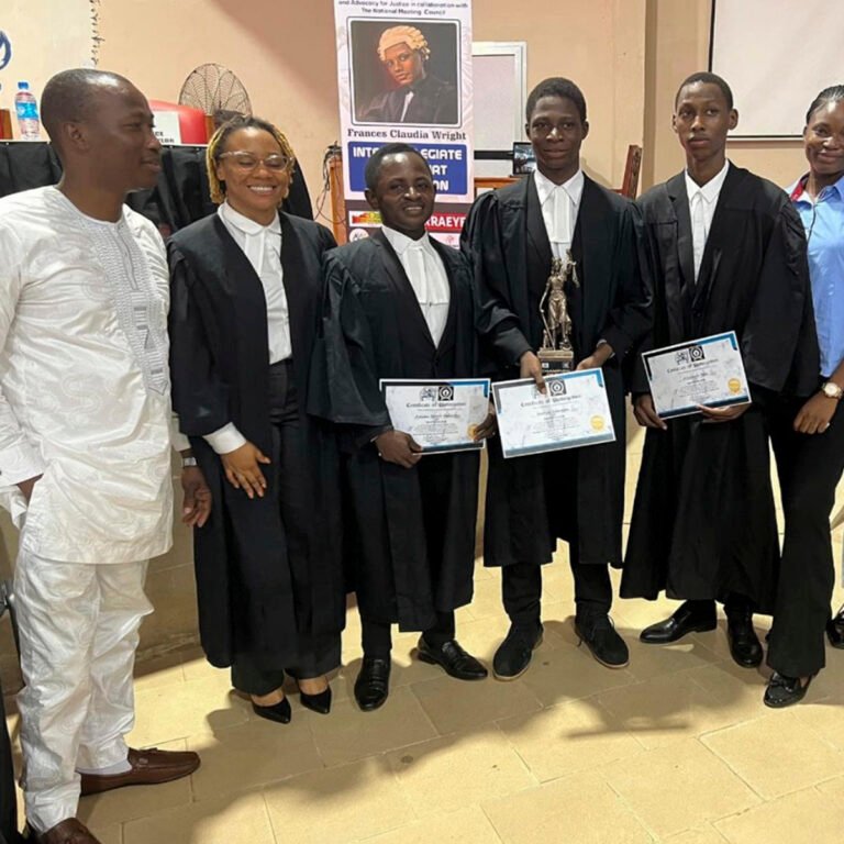 Moot Competition Certificate